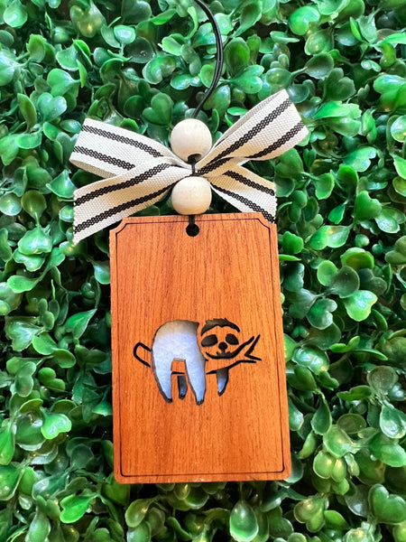 Laser Cut Essential Oil Car Freshener