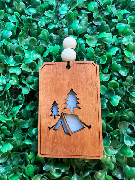 Laser Cut Essential Oil Car Freshener