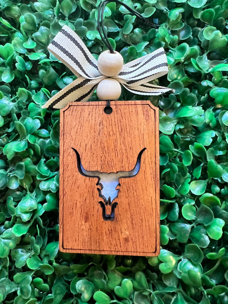 Laser Cut Essential Oil Car Freshener