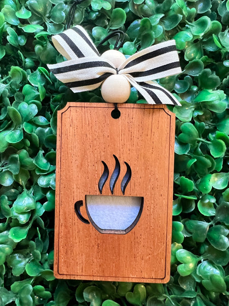 Laser Cut Essential Oil Car Freshener