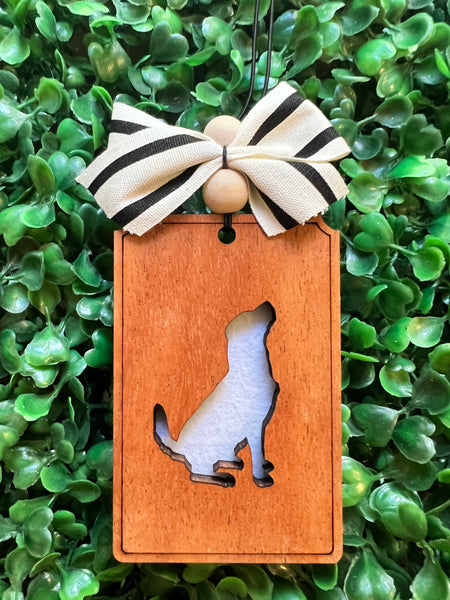 Laser Cut Essential Oil Car Freshener