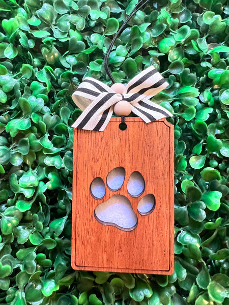 Laser Cut Essential Oil Car Freshener