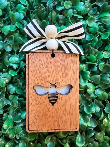 Laser Cut Essential Oil Car Freshener