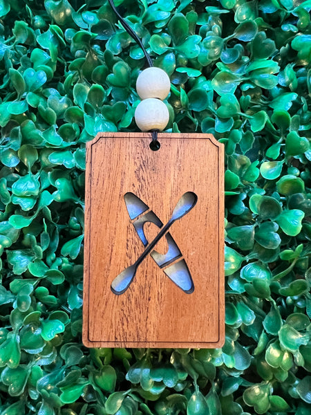 Laser Cut Essential Oil Car Freshener