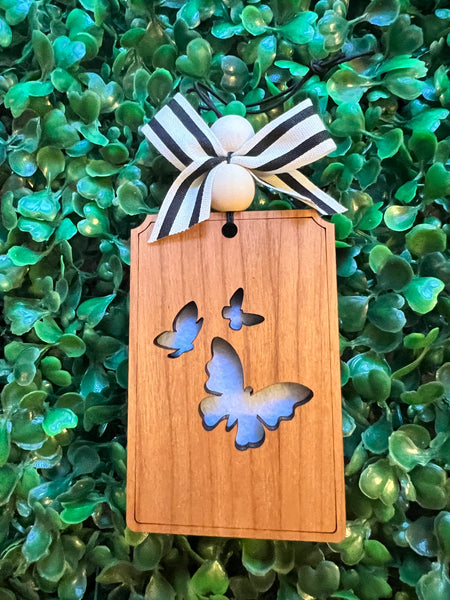 Laser Cut Essential Oil Car Freshener