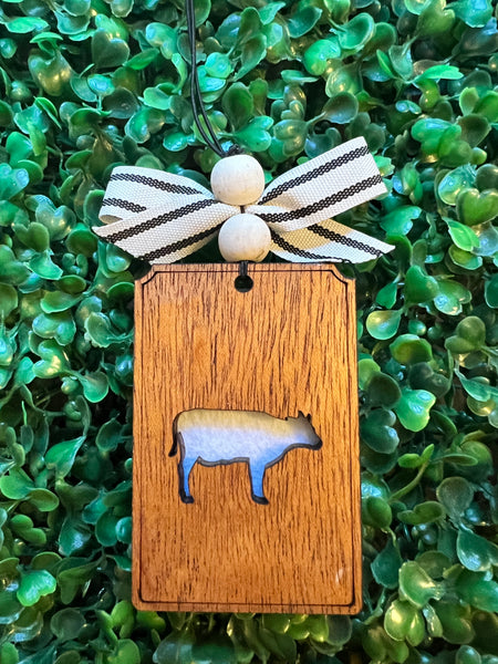 Laser Cut Essential Oil Car Freshener