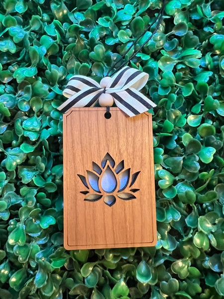 Laser Cut Essential Oil Car Freshener
