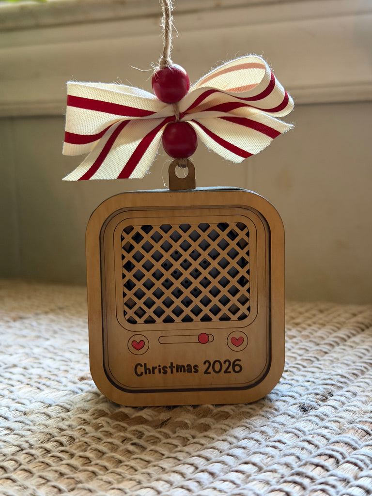 Recordable Christmas Memory Ornament