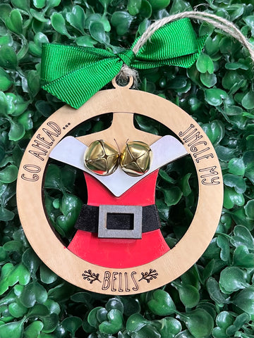 Jingle My Bells Christmas Ornament Female