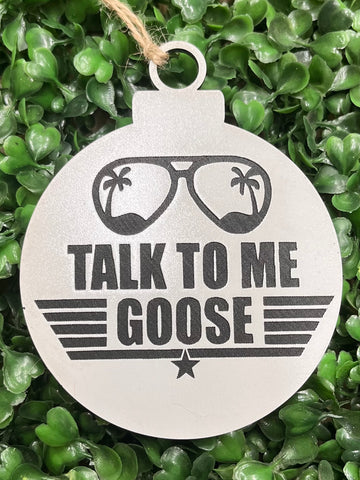 Talk to Me Goose Christmas Ornament