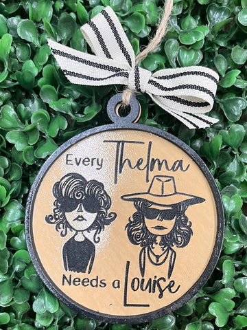 Thelma and Louise Friendship Ornament