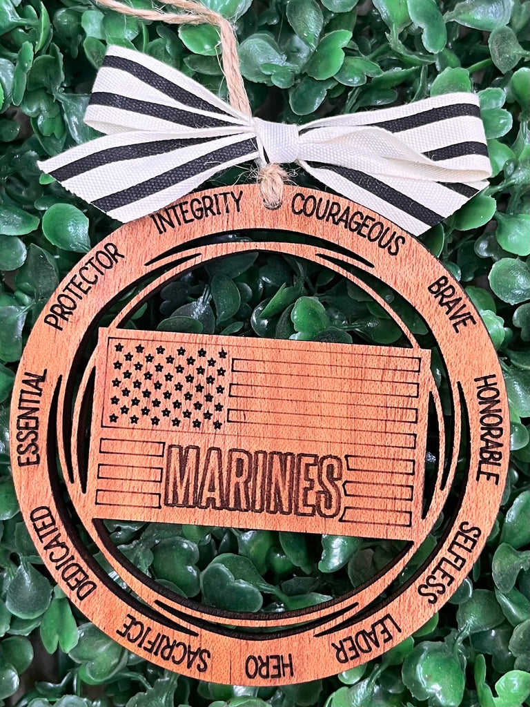 Marines Christmas Ornament