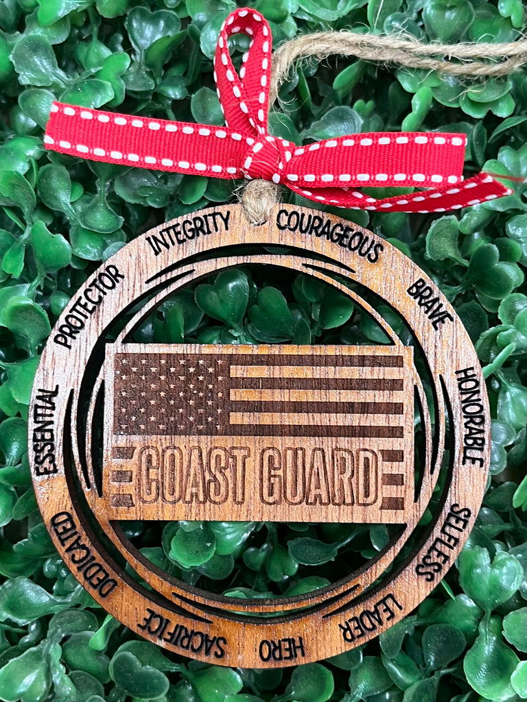 Coast Guard Christmas Ornament