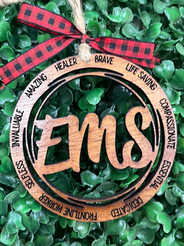 EMS Christmas Ornament