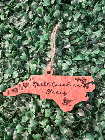 North Carolina Strong Christmas Ornament