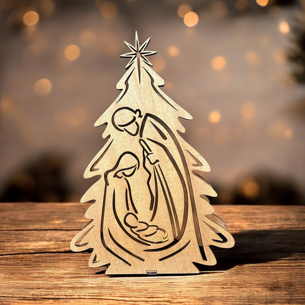 Nativity Votive Holder
