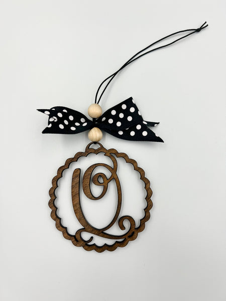 Initial Car Charms