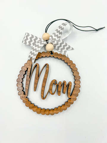 “Mom” Car Charm